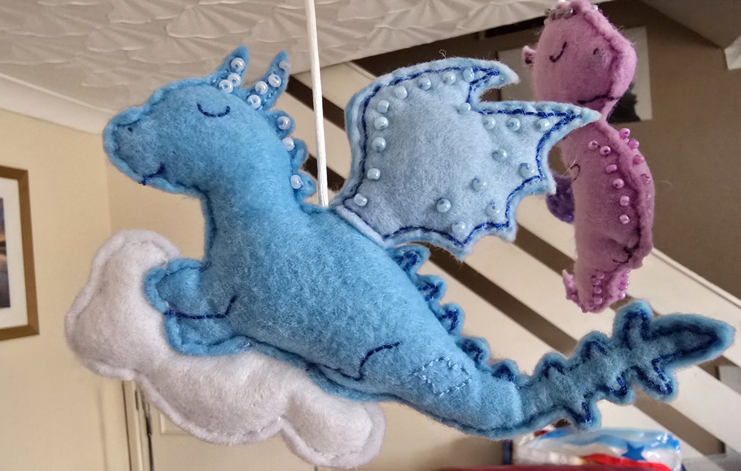 Fantasy Inspired Felt Nursery Mobile - Image 5