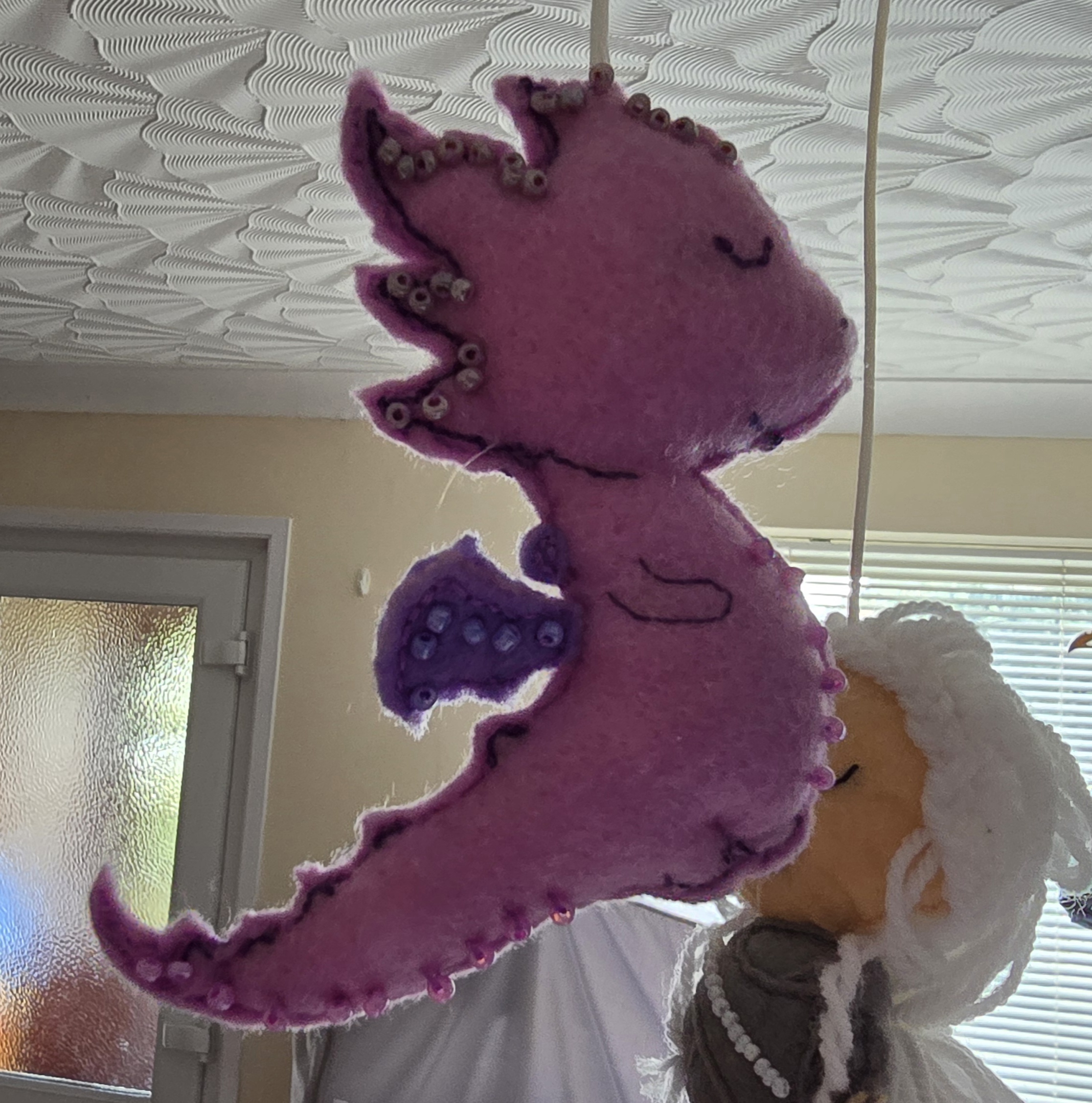 Fantasy Inspired Felt Nursery Mobile - Image 3