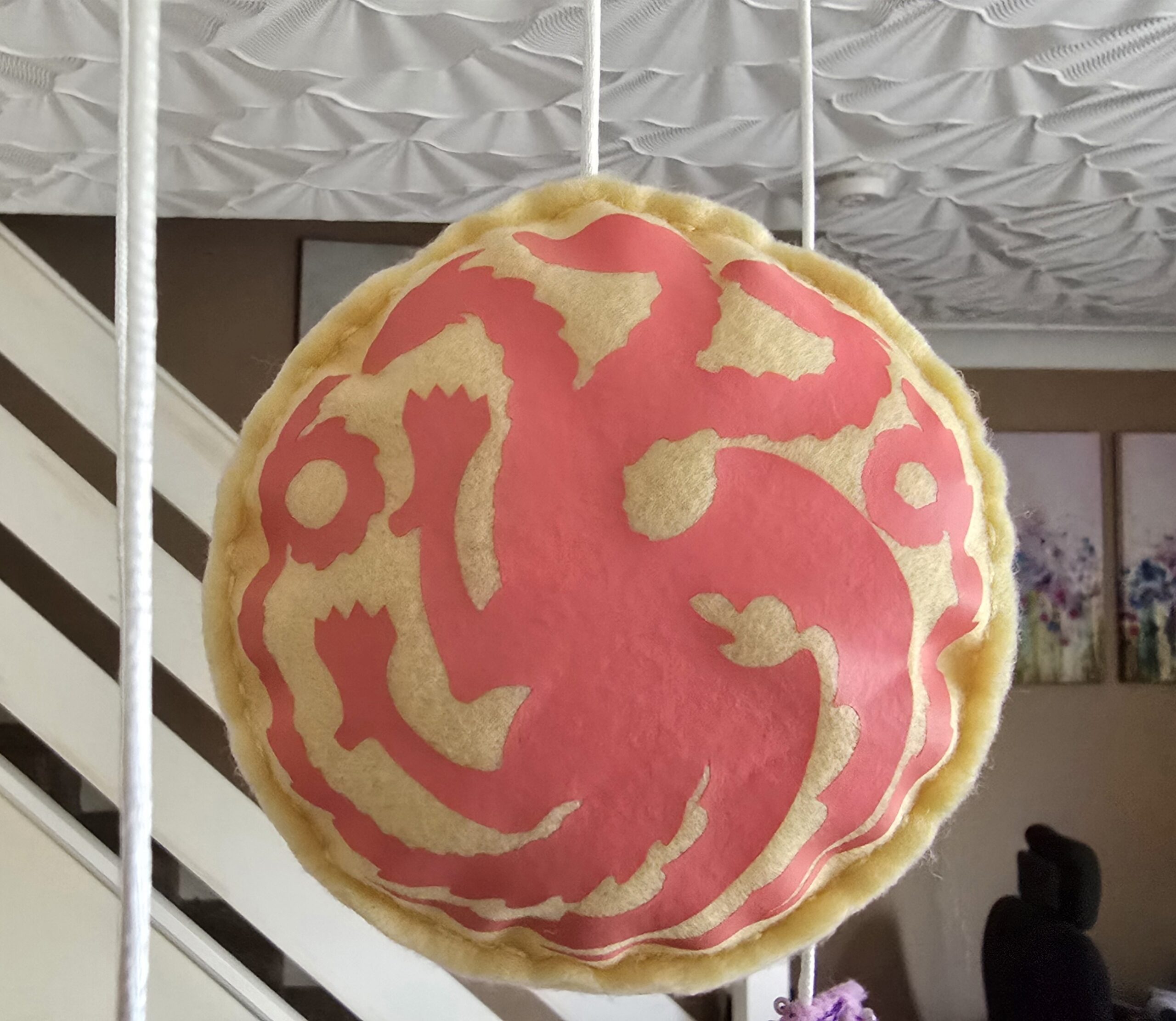 Fantasy Inspired Felt Nursery Mobile - Image 7