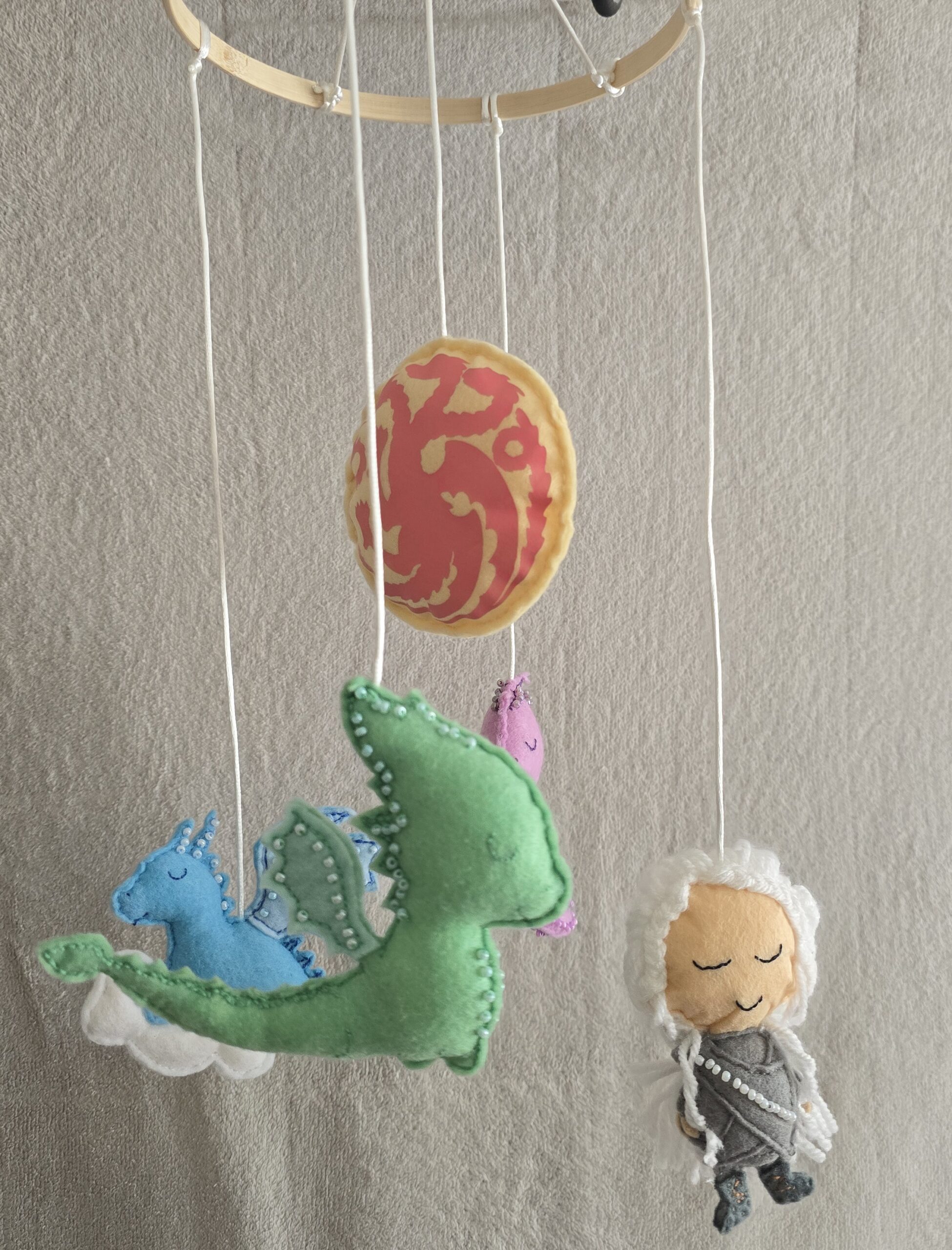 Fantasy Inspired Felt Nursery Mobile