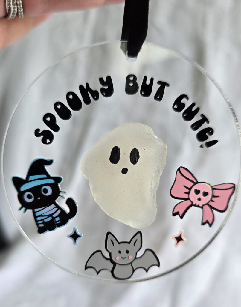 Spooky Seaglass Ghost